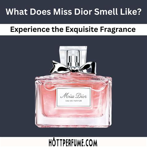 miss dior smell like.